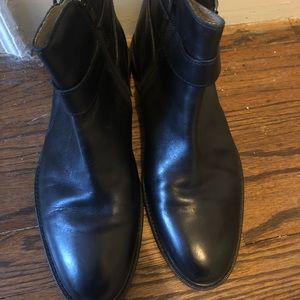 Men’s Banana Republic Black Ankle Dress Boots SZ 8